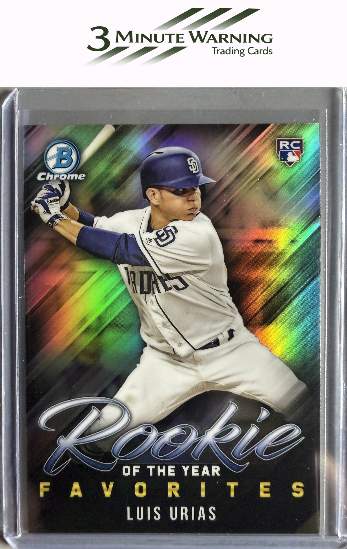 2019 Bowman #ROYF-4 Luis Urias Rookie of the Year Favorites