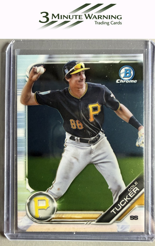2019 Bowman #BCP-16 Cole Tucker Chrome Prospects