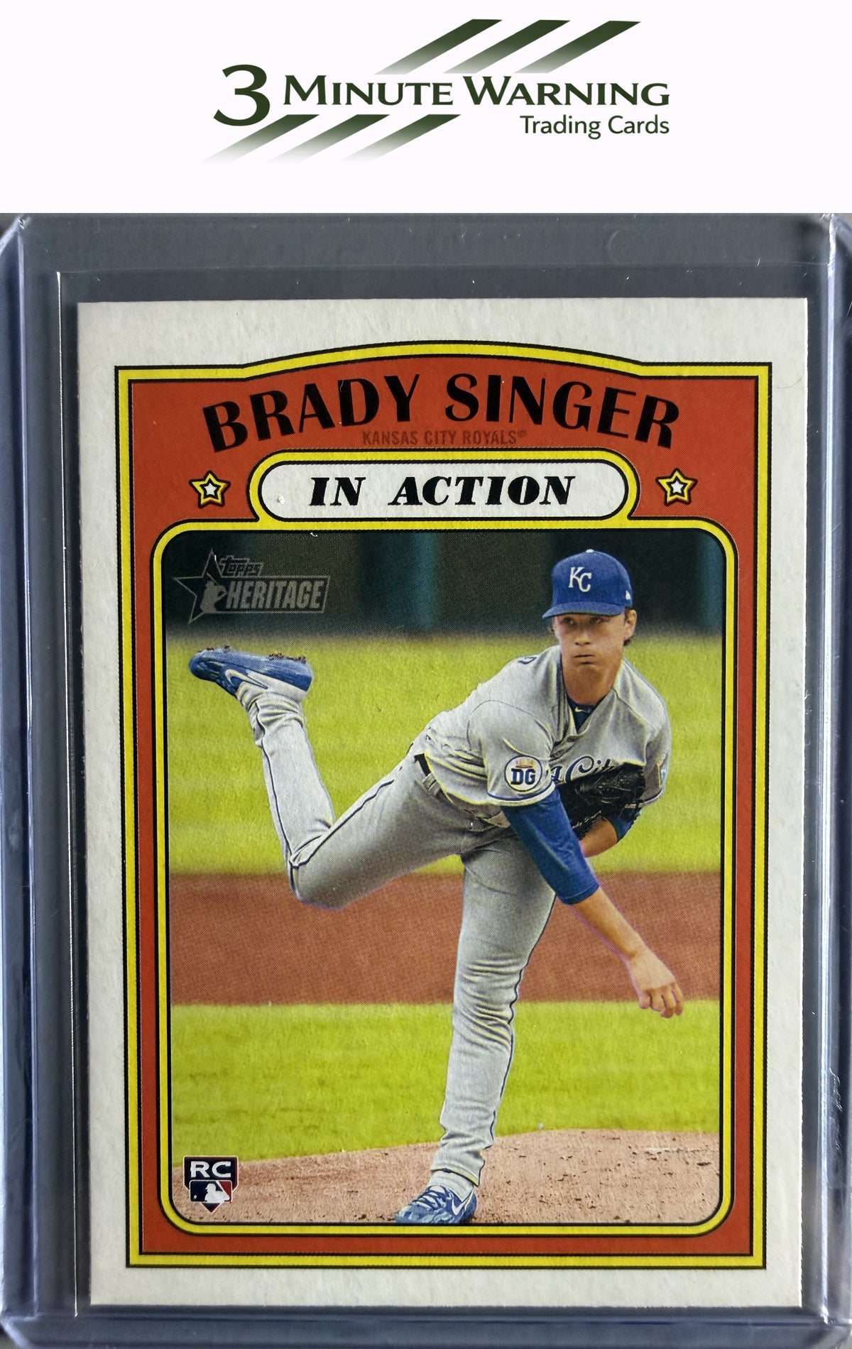 2021 Topps Heritage #130 Brady Singer