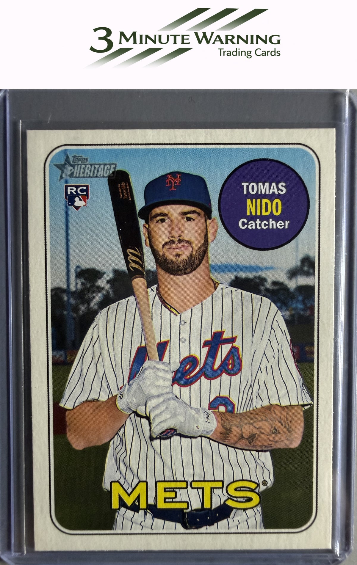 2018 Topps Heritage #650 Tomas Nido