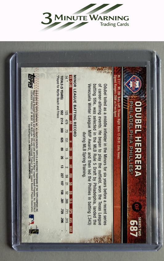 2015 Topps #687 Odubel Herrera