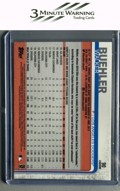 2019 Topps Chrome #90 Walker Buehler