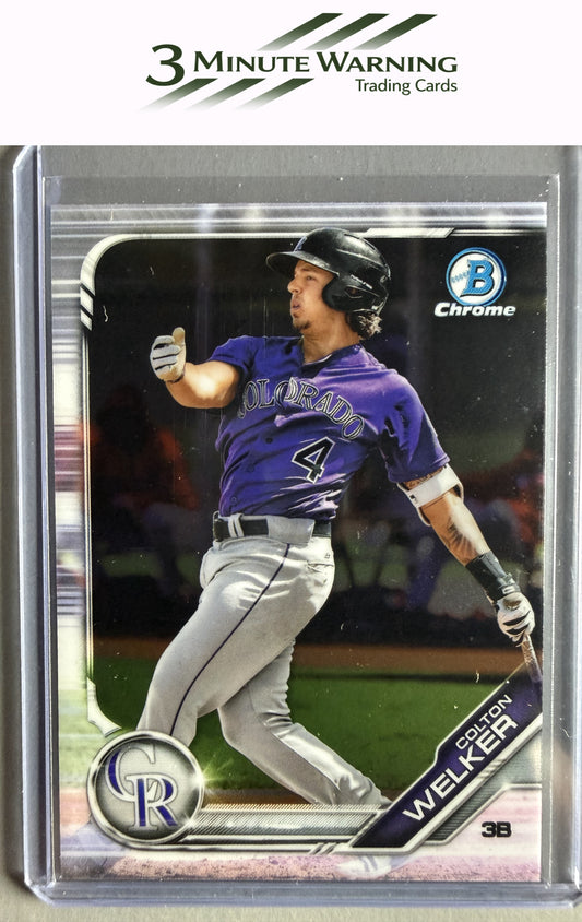 2019 Bowman #BCP-65 Colton Welker Chrome Prospects