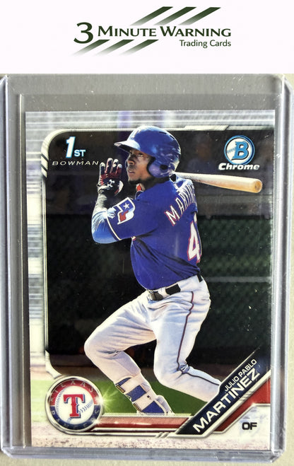 2019 Bowman #BCP-30 Julio Pablo Martinez Chrome Prospects