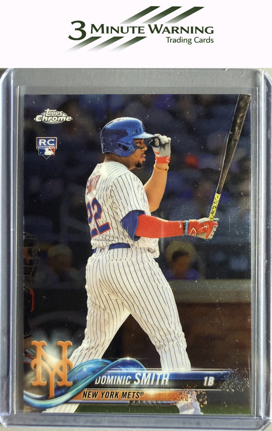 2018 Topps Chrome #162 Dominic Smith