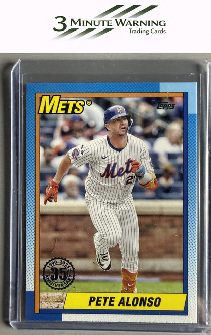 2025 Topps #T90-30 Pete Alonso 1990 Topps Baseball 35th Anniversary (Series One)