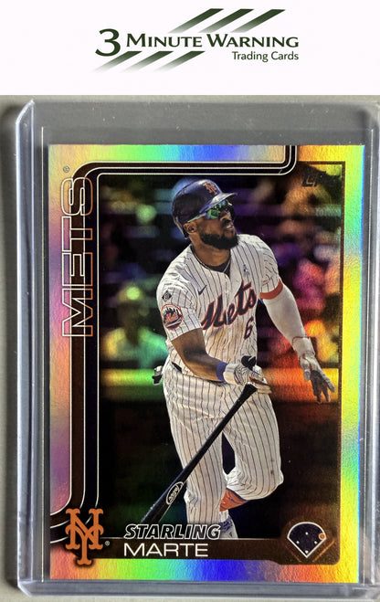 2025 Topps #173 Starling Marte Rainbow Foil