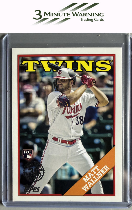 2023 Topps Update #88US-31 Matt Wallner 1988 Topps Baseball 35th Anniversary