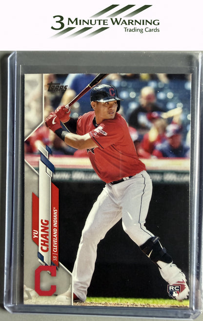 2020 Topps #590 Yu Chang