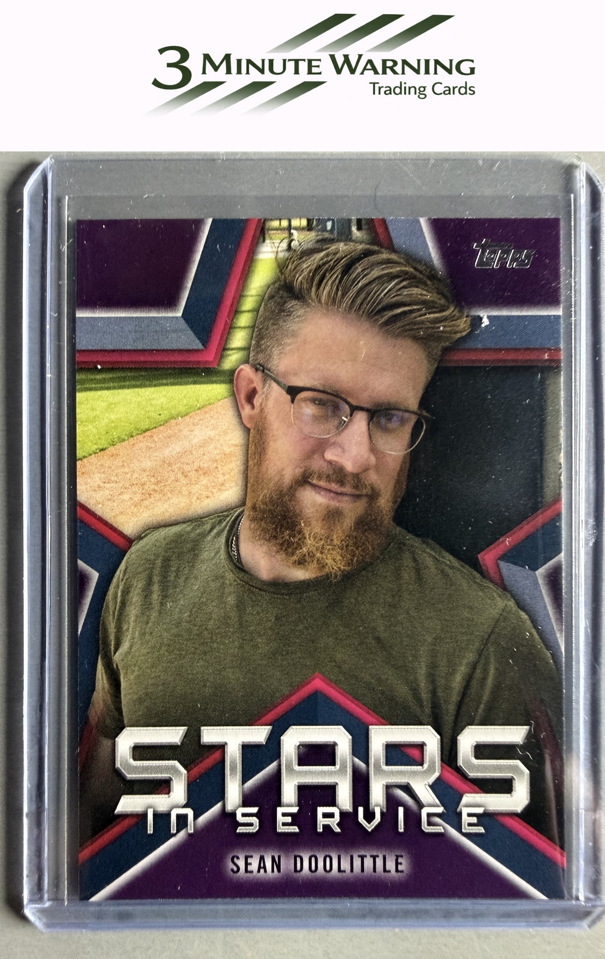 2021 Topps #SIS-17 Sean Doolittle Stars in Service