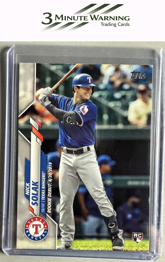 2020 Topps Update #U-149 Nick Solak