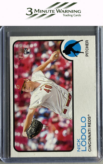2022 Topps Heritage #676 Nick Lodolo