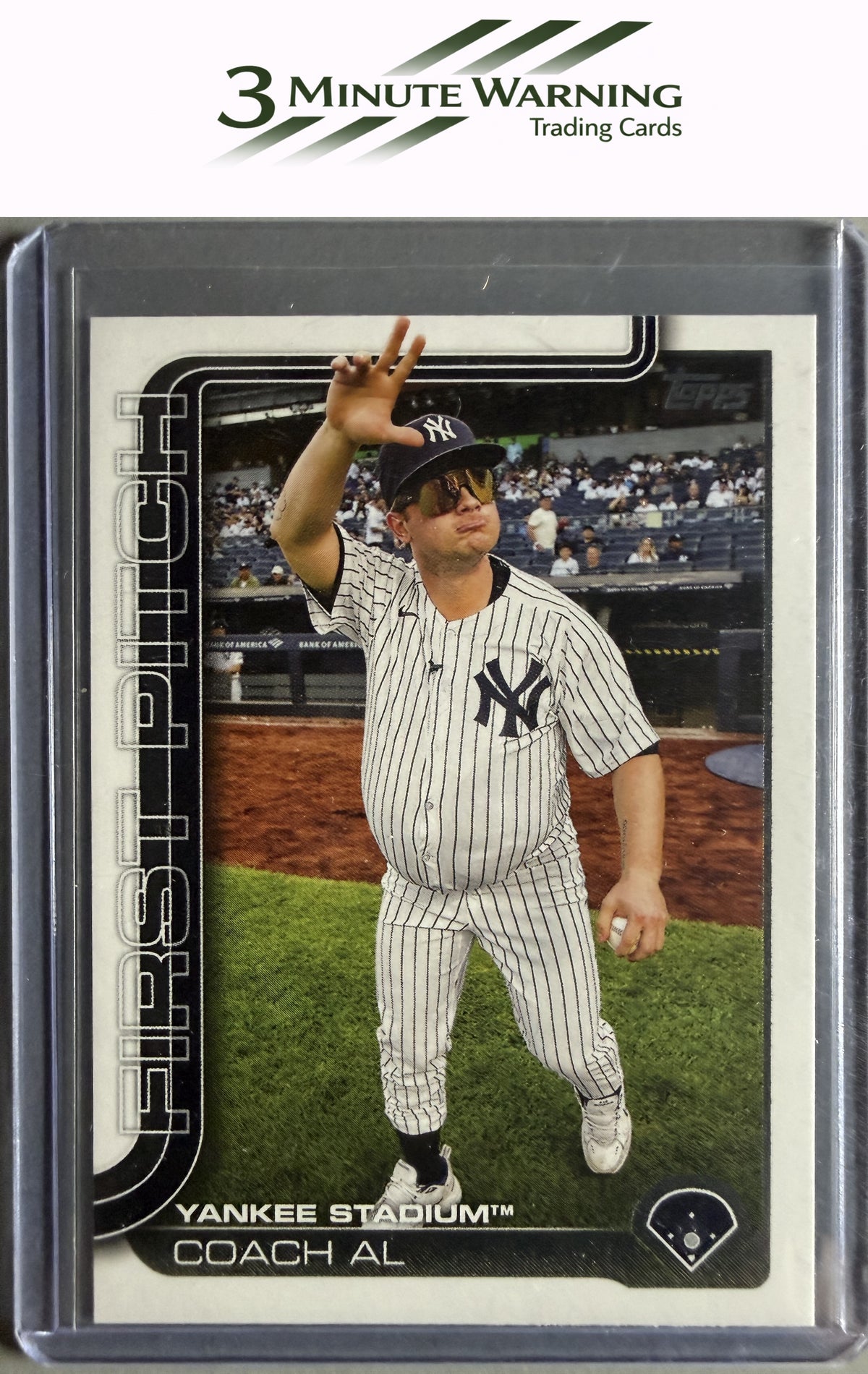 2025 Topps #FP-4 Coach Al First Pitch (Series One)