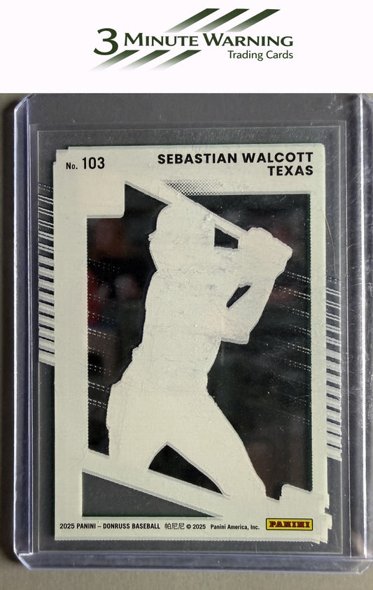 2025 Donruss #103 Sebastian Walcott Optic