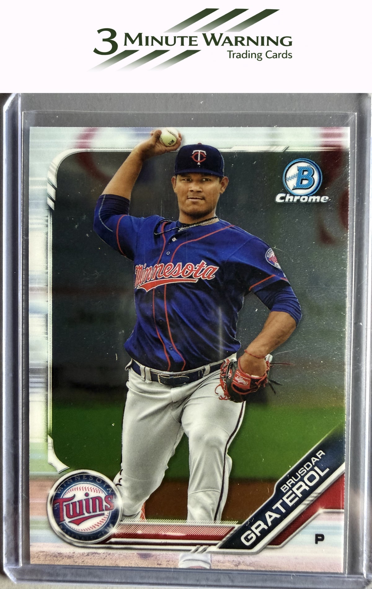 2019 Bowman #BCP-6 Brusdar Graterol Chrome Prospects