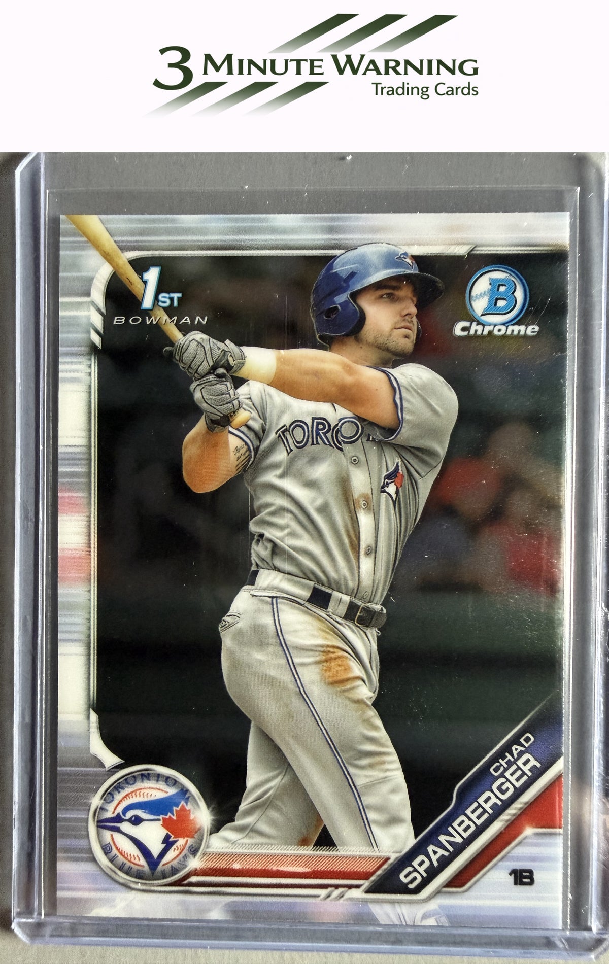 2019 Bowman #BCP-87 Chad Spanberger Chrome Prospects
