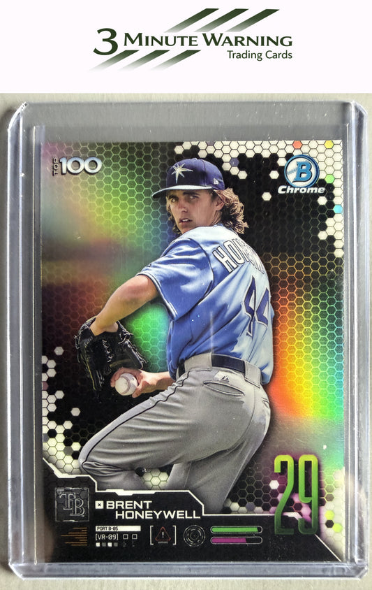 2019 Bowman #BTP-29 Brent Honeywell Bowman Scouts' Top 100