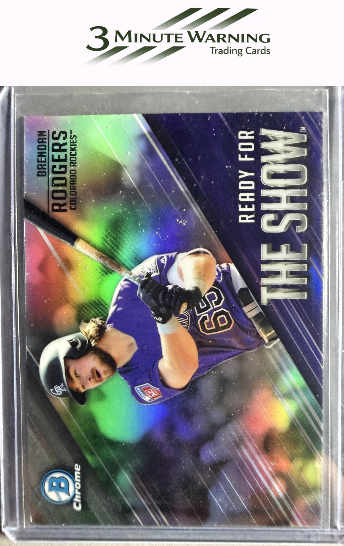 2019 Bowman #RFTS-16 Brendan Rodgers Ready for the Show