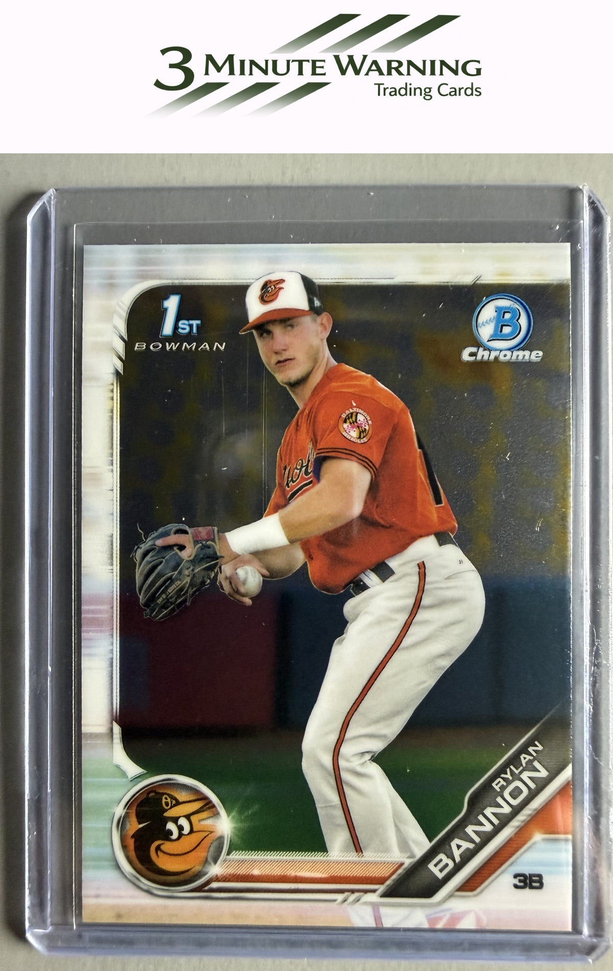 2019 Bowman #BCP-23 Rylan Bannon Chrome Prospects