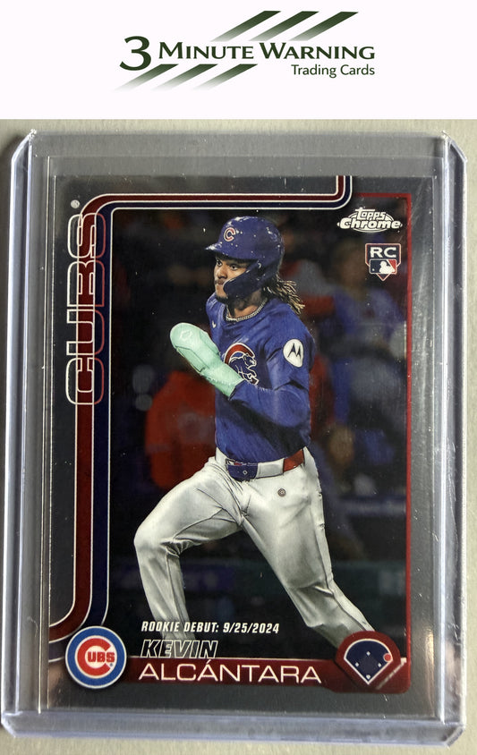 2025 Topps Chrome Update #USC25 Kevin Alcántara