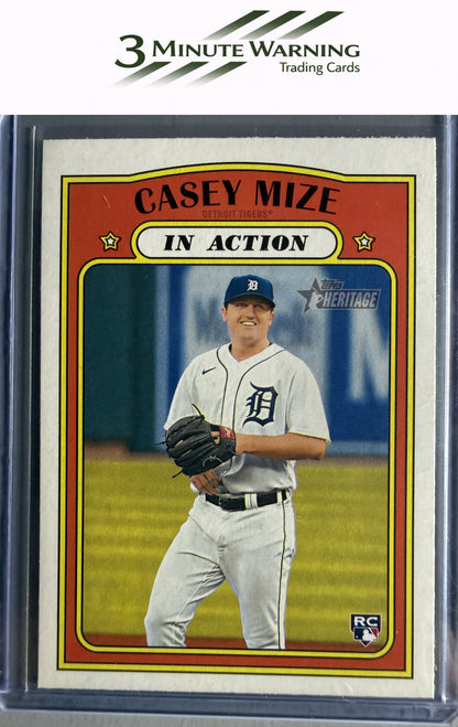 2021 Topps Heritage #254 Casey Mize