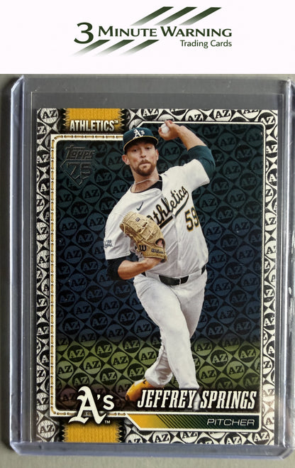2026 Topps #87 Jeffrey Springs Spring Training