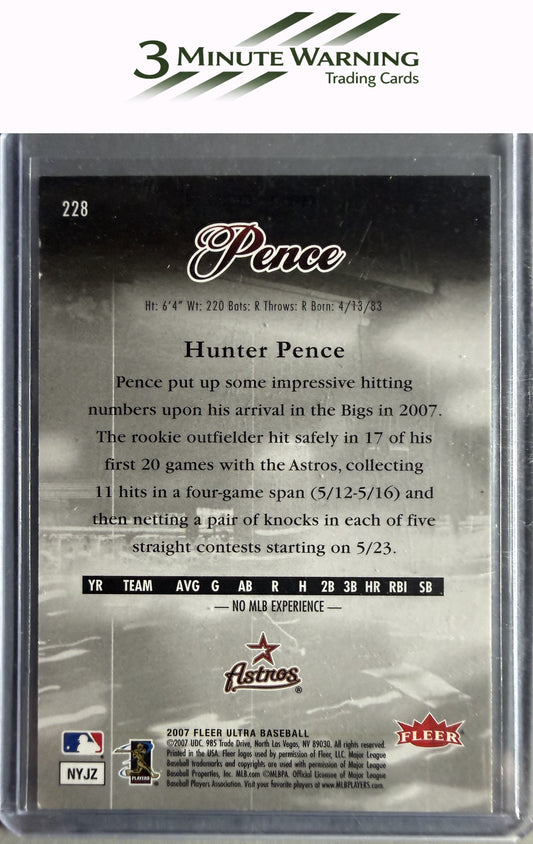 2007 Ultra #228 Hunter Pence Retail