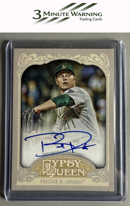 2012 Topps Gypsy Queen #GQA-BPK Brad Peacock Autographs