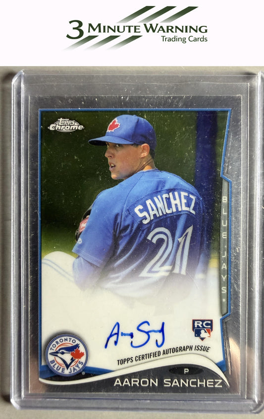 2014 Topps Chrome #AS Aaron Sanchez Rookie Autographs