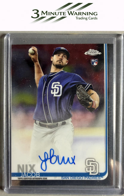 2019 Topps Chrome #RA-JN Jacob Nix Rookie Autographs