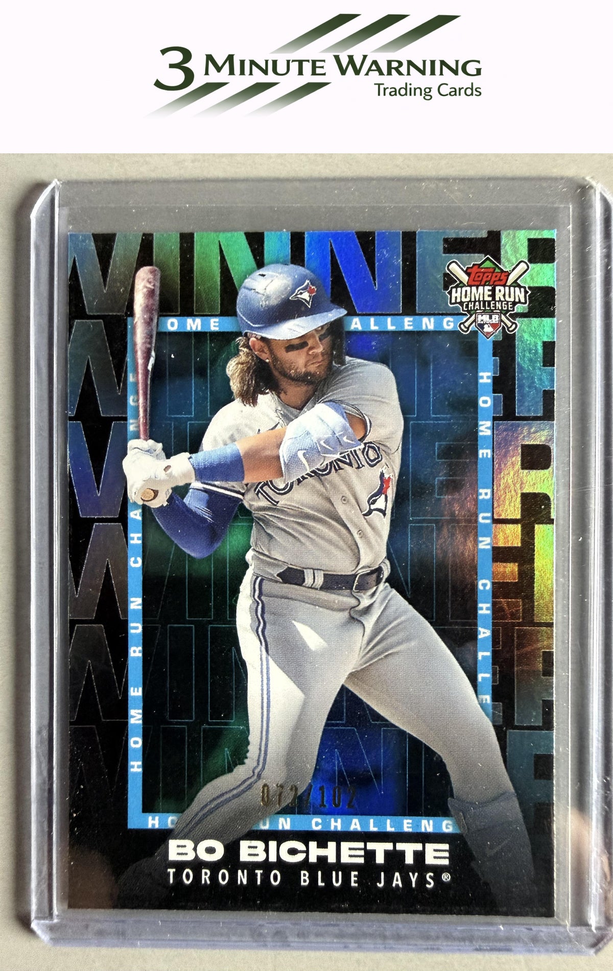 2023 Topps #HRCW-22 Bo Bichette Home Run Challenge Winners June