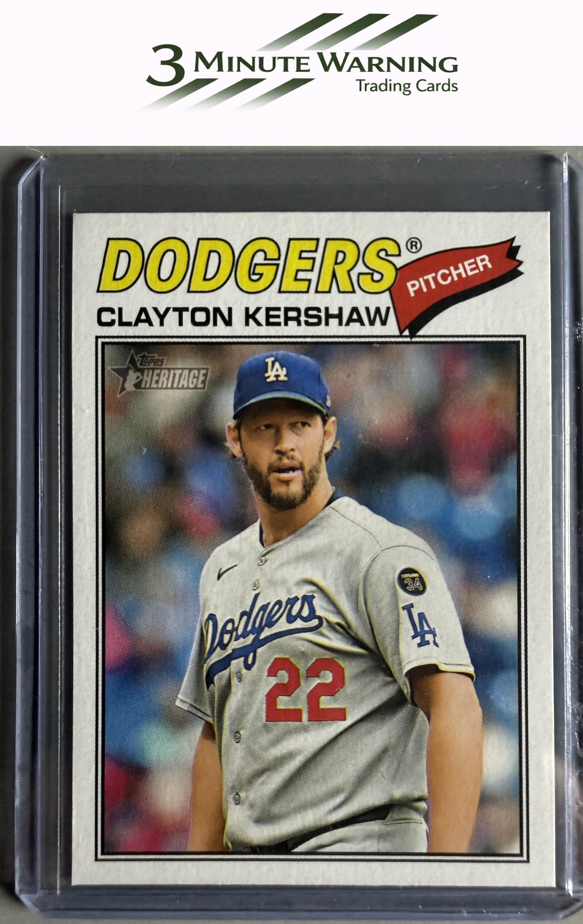 2026 Topps Heritage #190 Clayton Kershaw