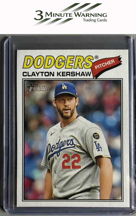 2026 Topps Heritage #190 Clayton Kershaw