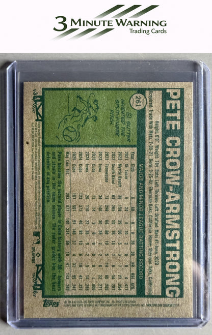 2026 Topps Heritage #261 Pete Crow-Armstrong