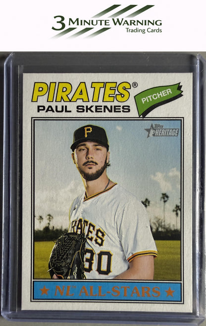 2026 Topps Heritage #33 Paul Skenes