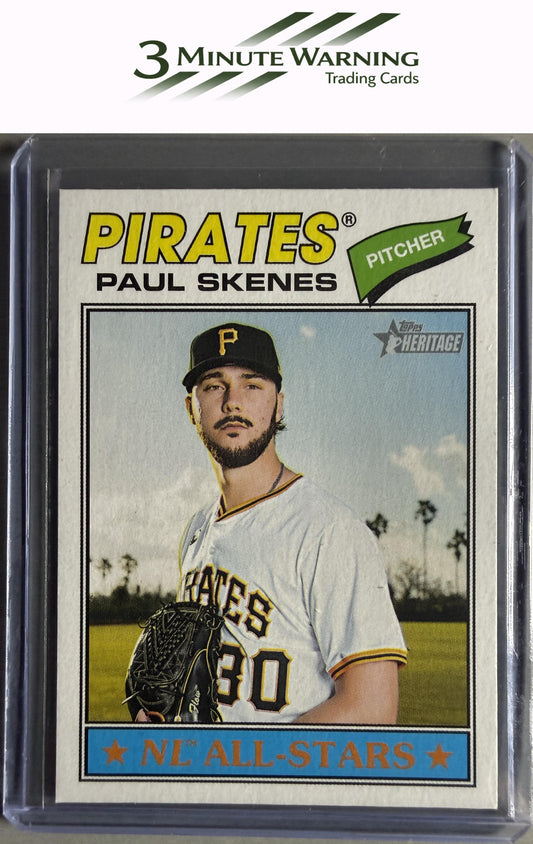2026 Topps Heritage #33 Paul Skenes