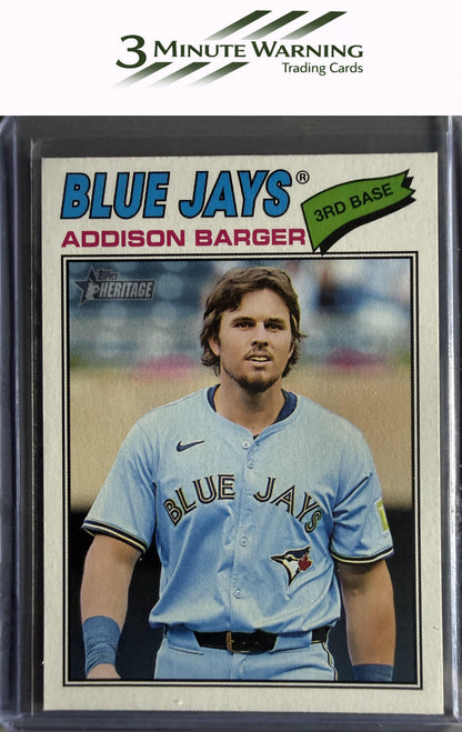 2026 Topps Heritage #370 Addison Barger