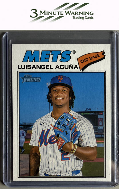 2026 Topps Heritage #132 Luisangel Acuña