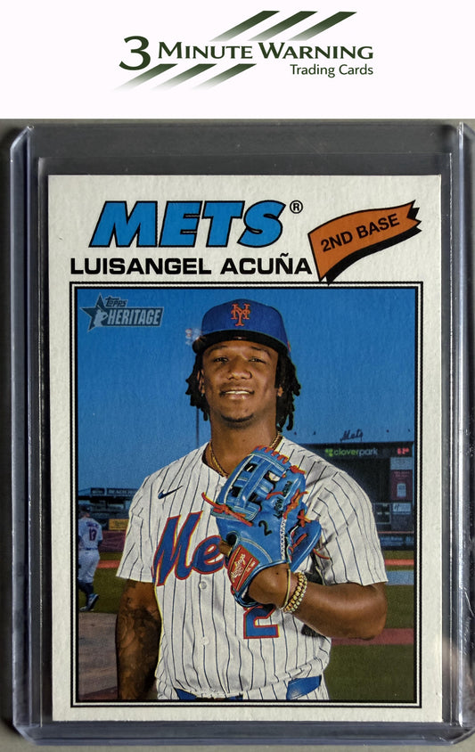 2026 Topps Heritage #132 Luisangel Acuña