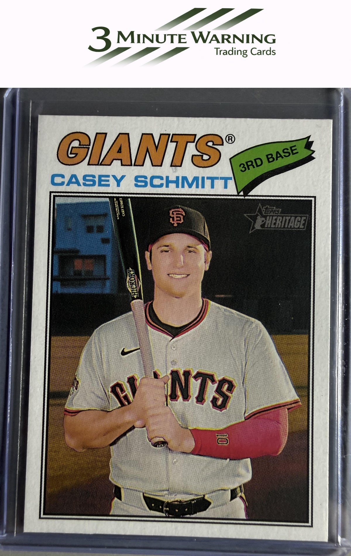 2026 Topps Heritage #27 Casey Schmitt