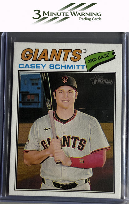 2026 Topps Heritage #27 Casey Schmitt