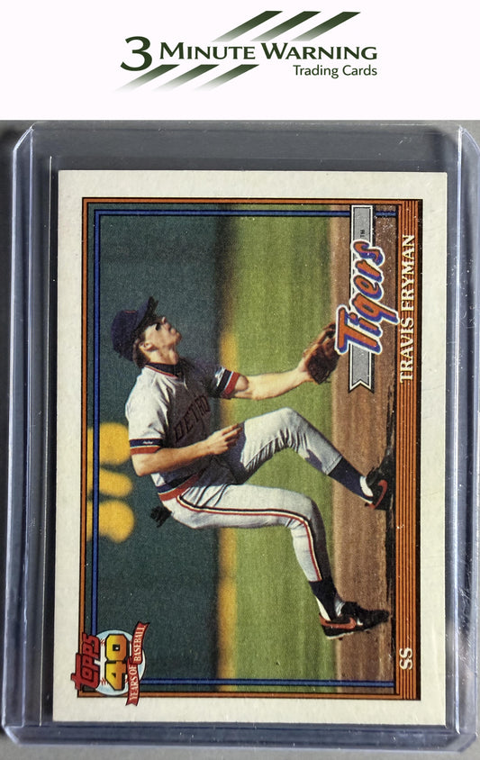1991 Topps #128 Travis Fryman