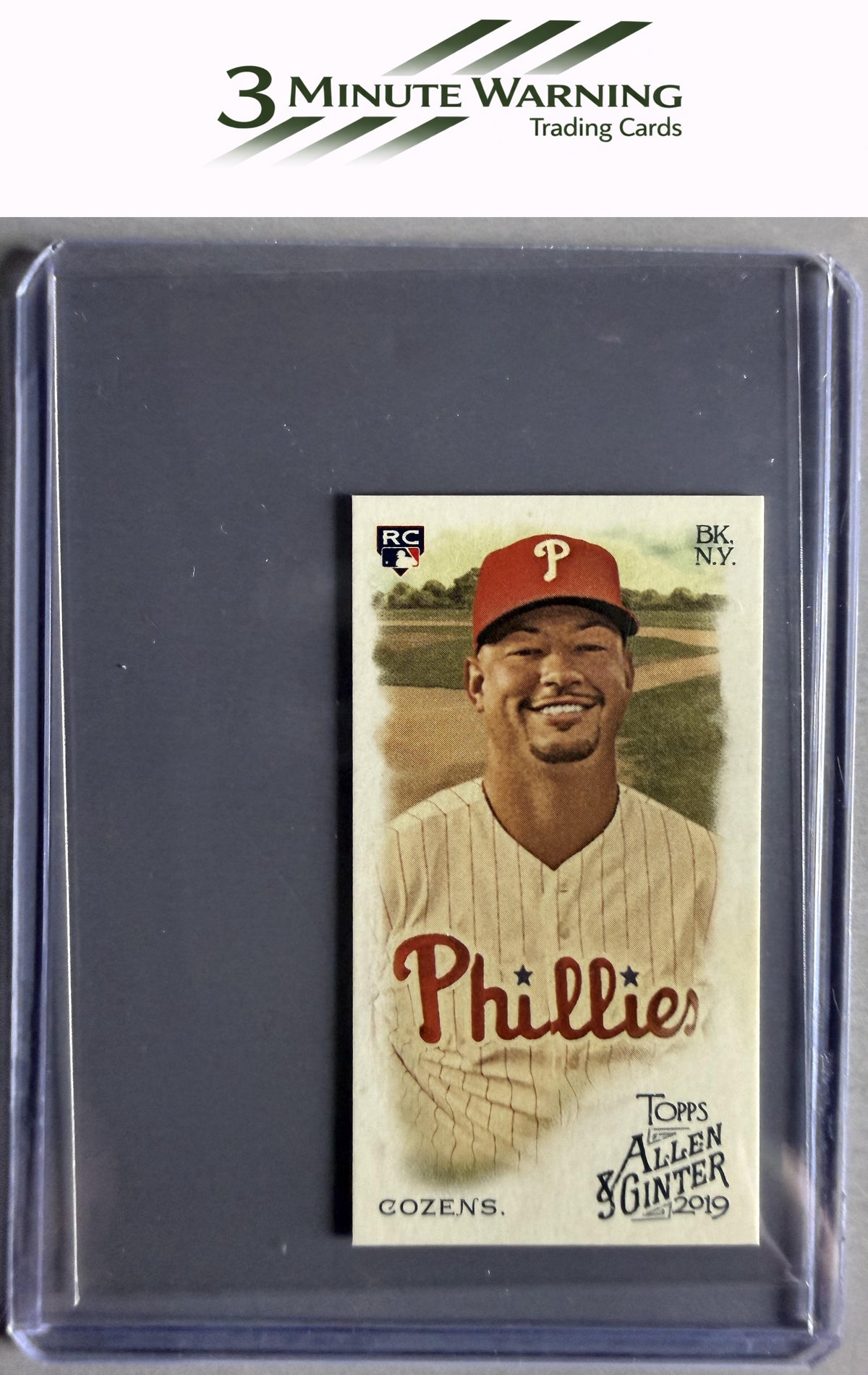 2019 Topps Allen & Ginter #212 Dylan Cozens Mini