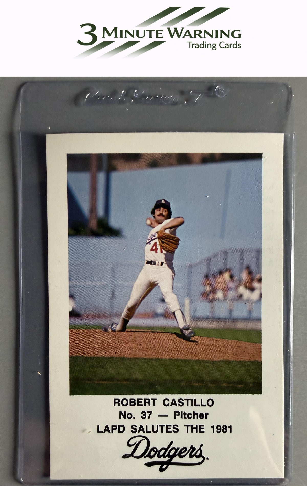 1981 Los Angeles Dodgers Police #NNO Robert Castillo