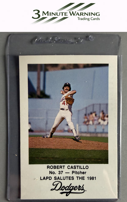 1981 Los Angeles Dodgers Police #NNO Robert Castillo