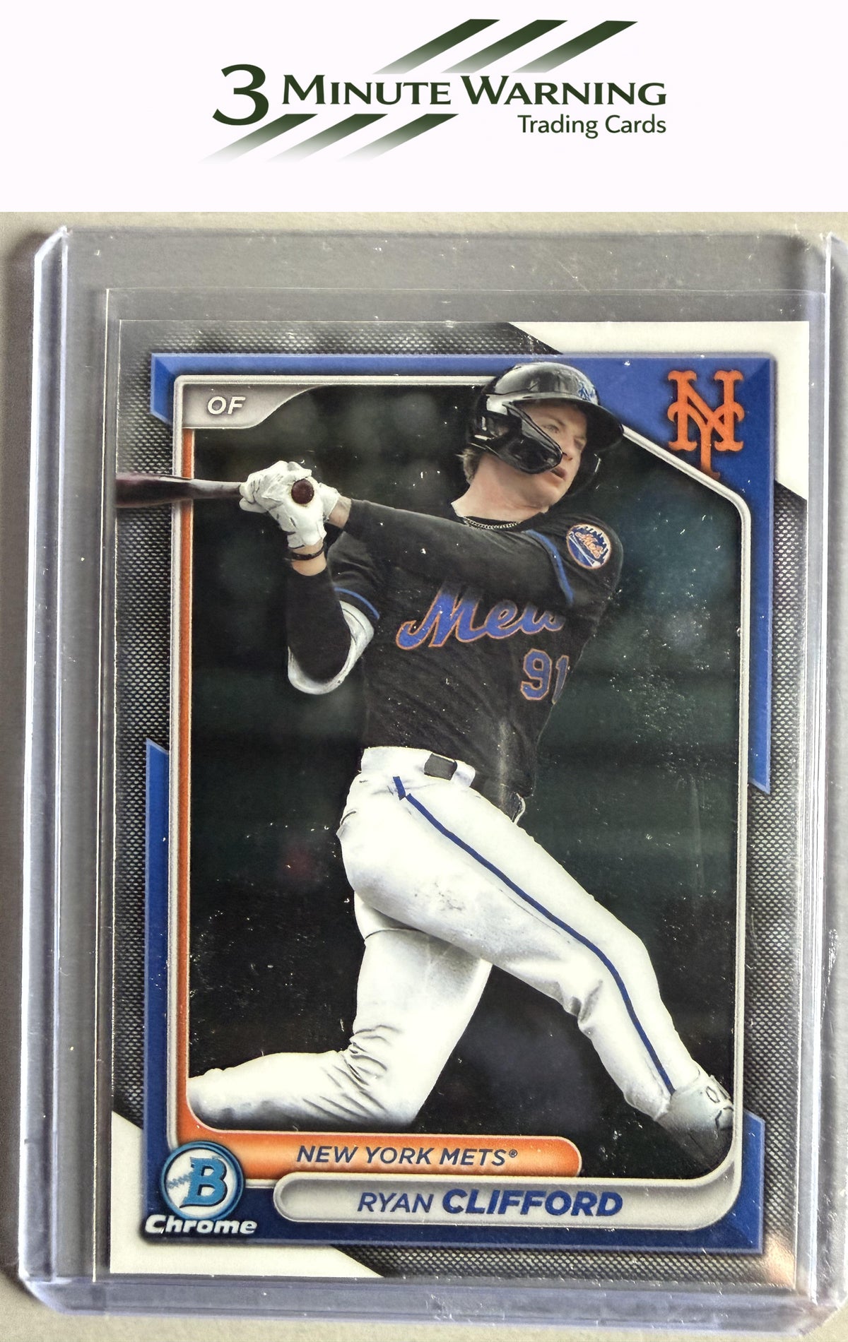 2024 Bowman #BCP-1 Ryan Clifford Chrome Prospects
