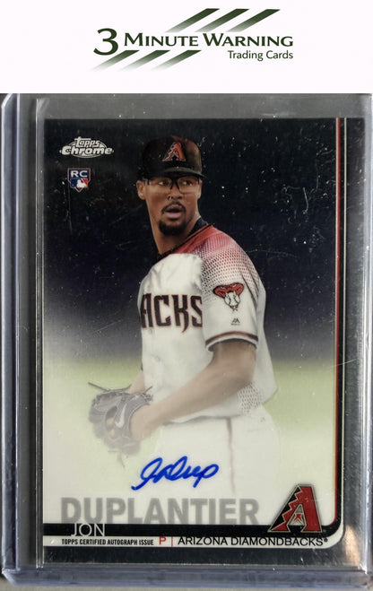 2019 Topps Chrome #RA-JD Jon Duplantier Rookie Autographs