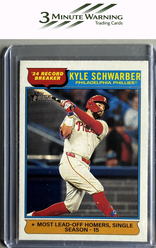 2025 Topps Heritage #2 Kyle Schwarber