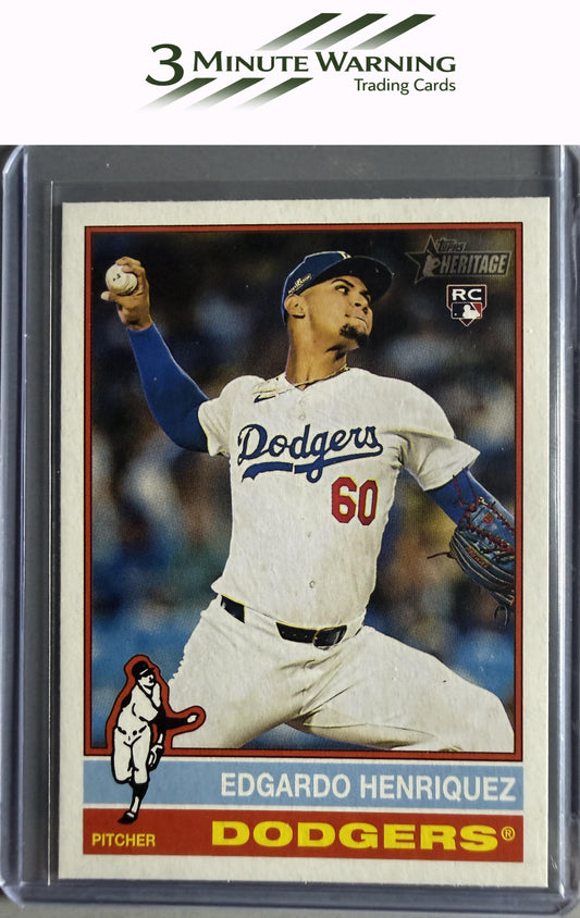 2025 Topps Heritage #180 Edgardo Henriquez