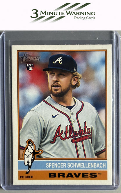 2025 Topps Heritage #58 Spencer Schwellenbach